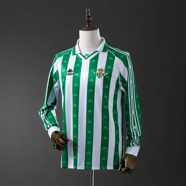 Camiseta de fútbol Real Betis 1995/97 LOCAL MANGA LARGA VERSION FAN